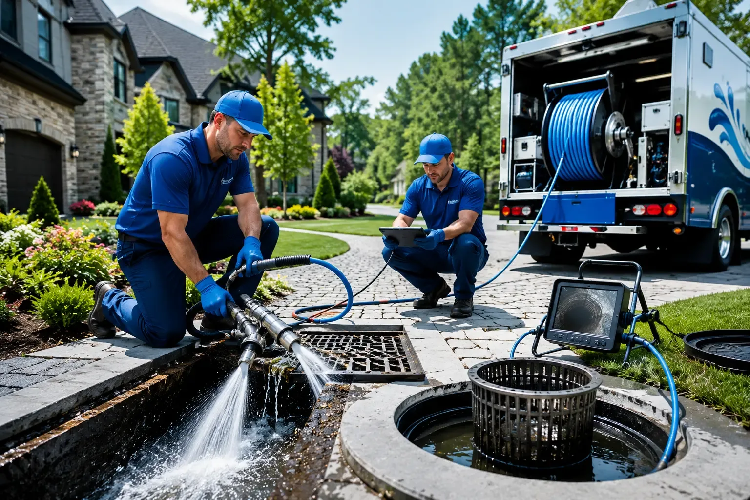Local outdoor drain cleaning professionals in New Richmond, OH