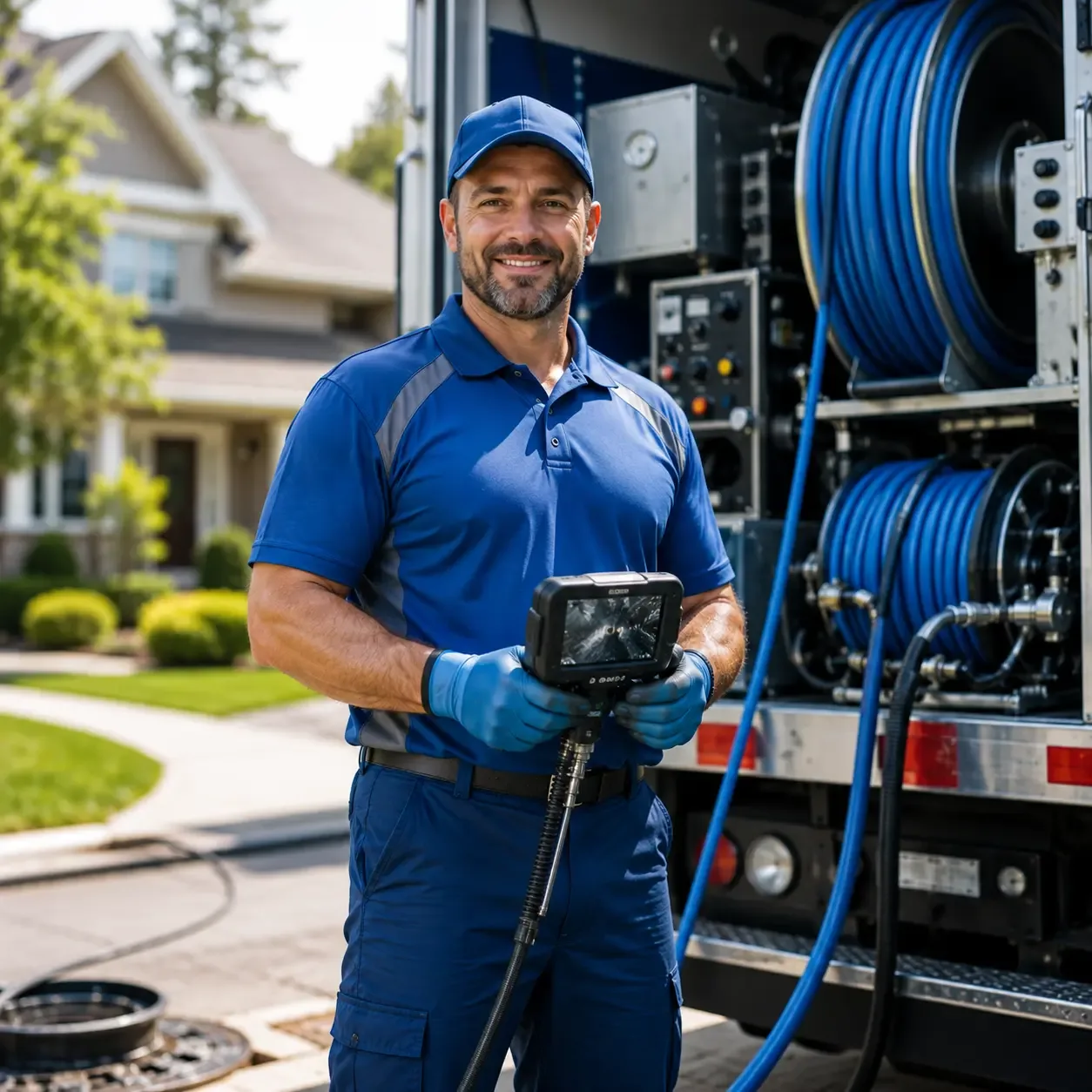 Local outdoor drain cleaning specialists in New Richmond, OH